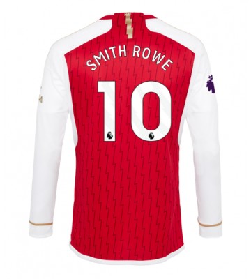 Arsenal Emile Smith Rowe #10 Koszulka Podstawowych 2023-24 Długi Rękaw